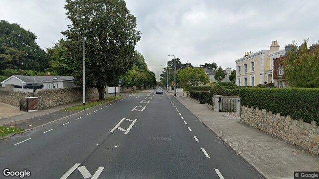 Street view of 28 Merrion Hall, Mount Merrion Avenue, Blackrock