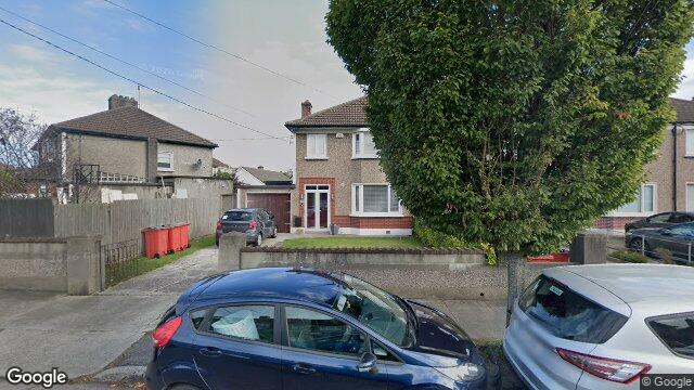 Street view of 74 Rosemount Avenue, Dublin 5