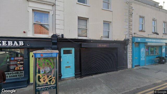 Street view of 76 York Road, Dunlaoghaire, Dublin