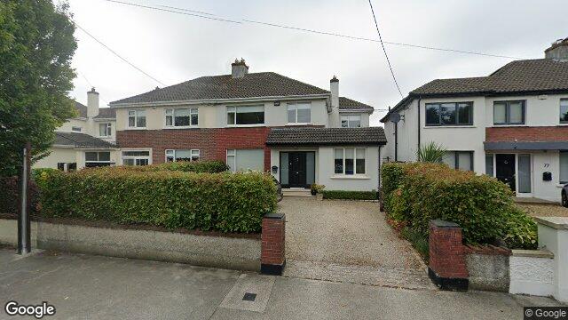 Street view of 79 Leopardstown Avenue, Dublin