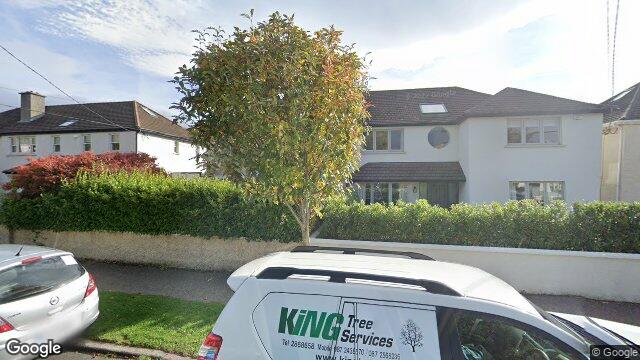 Street view of 17 Glenabbey Road, Mount Merrion, Dublin