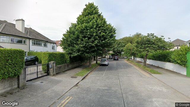 Street view of 1 Ailesbury Drive, Ballsbridge
