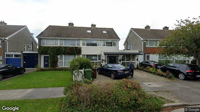 Street view of 43 Lakelands Close, Dublin