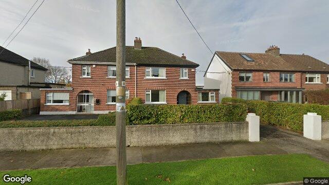 Street view of 42 Hillcourt Road, Glenageary, Dublin