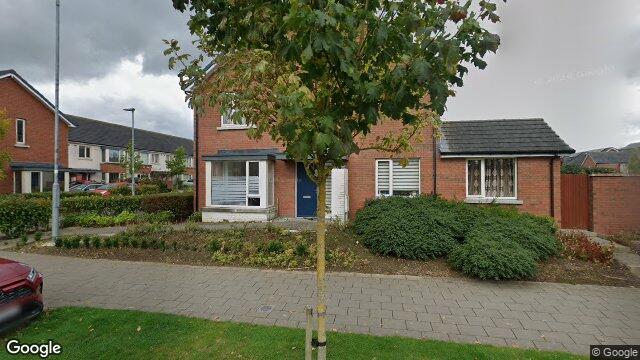 Street view of 17 Adamstown Park, Lucan