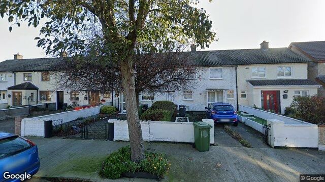 Street view of 34 Mount Olive Road, Kilbarrack, Dublin 5