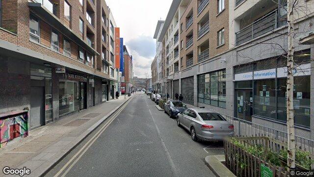 Street view of 33 Gloucester Square, James Joyce Street, Dublin 1