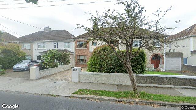 Street view of 106 Trees Road Upper, Blackrock