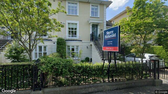 Street view of 38 Avoca Avenue, Dublin