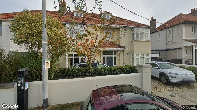 Street view of 3 Marine Avenue, Sandycove, Dublin