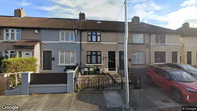 Street view of 54 Church Road, Dublin 3