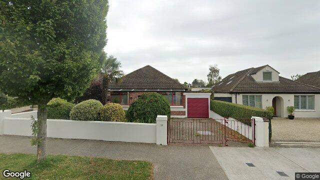 Street view of 13 Redesdale Road, Mount Merrion, Dublin