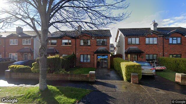 Street view of 13 Abbeywood Crescent, Lucan