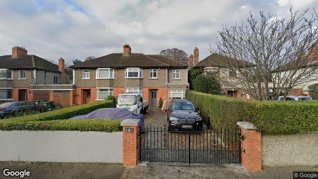 Street view of 101 The Stiles Road, Dublin 3