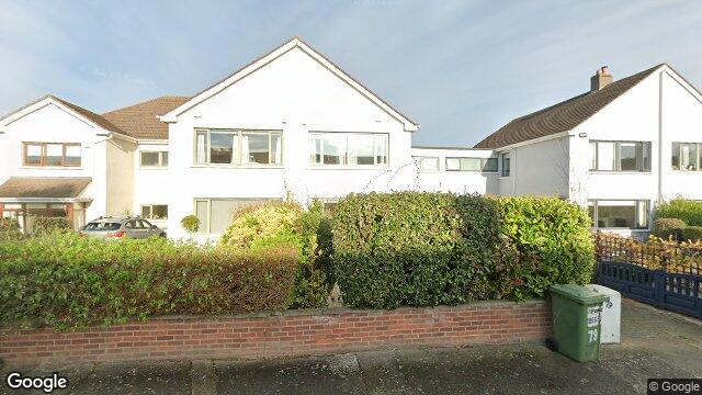 Street view of 79 Glenageary Park, County Dublin