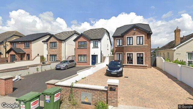 Street view of 58A Dodsborough Cottages, Shackleton Way, Lucan