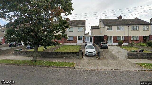 Street view of 186 Springdale Road, Dublin 5