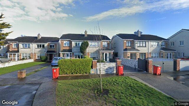 Street view of 12 Rochfort Grove, Lucan