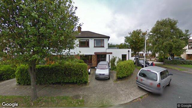 Street view of 2 Bayview Lawns, Killiney