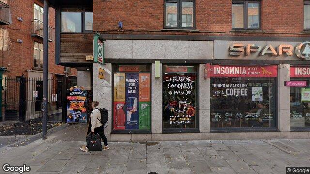 Street view of Apt 2, Spencer House, Talbot St Dublin 1