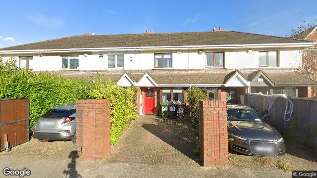 Street view of 6 Lansdowne Crescent, Dublin 4