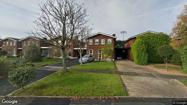 Street view of 24 Hillcourt Park, Glenageary, Dublin