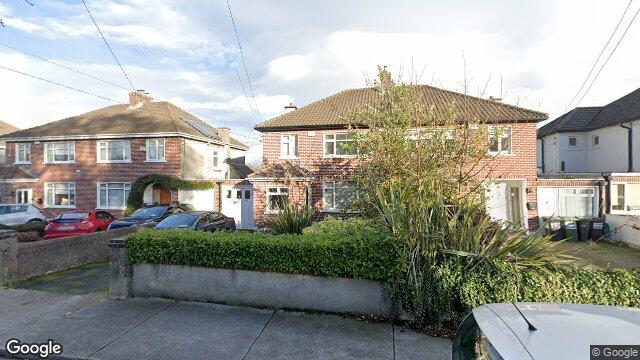 Street view of 132 Clonkeen Road, Blackrock