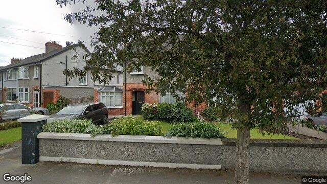 Street view of 24 Farney Park, Sandymount