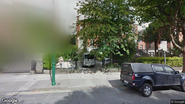 Street view of 38 Lansdowne Road, Dublin