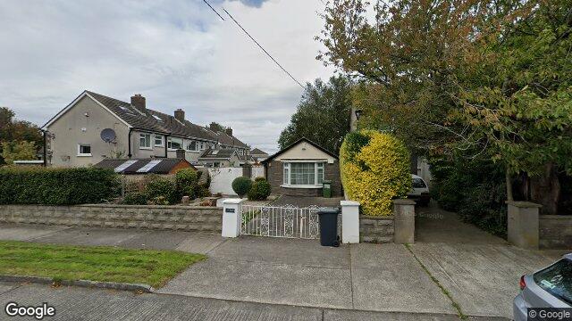 Street view of Kilmacud West, Dublin, Co. Dublin