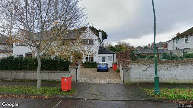 Street view of 2 Merlyn Road, Ballsbridge