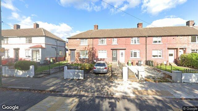 Street view of 186 Collins Avenue East, Dublin 5