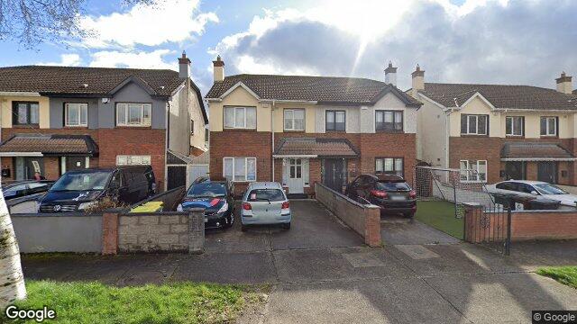 Street view of 17 Foxborough Way, Lucan, Dublin