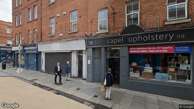 Street view of Apt 1-5, 59 Capel Street, Dublin 1