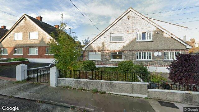 Street view of 15 Rose Park, Kill Avenue, Dun Laoghaire
