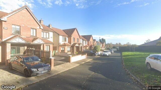 Street view of 13 The Oaks, Leopardstown