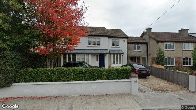 Street view of 14 Avoca Road, Blackrock