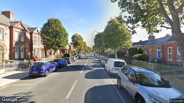 Street View near Clonliffe Road, Dublin