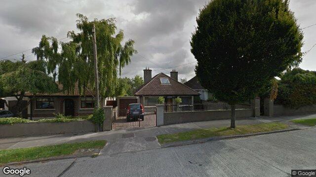 Street view of 8 Wilson Road, Mount Merrion, Co Dublin
