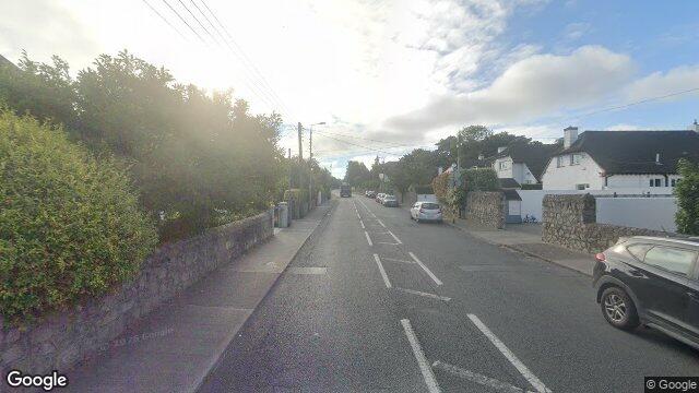 Street view of Stradbrook Road, Blackrock