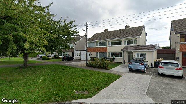 Street view of 65 Lakelands Close, Kilmacud, Blackrock