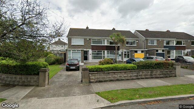 Street view of 14 Lakelands Road, Stillorgan, Co Dublin
