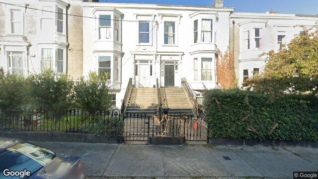 Street view of 43 Clarinda Park East, Dublin