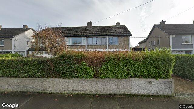 Street view of 31 Hillcourt Road, Dublin