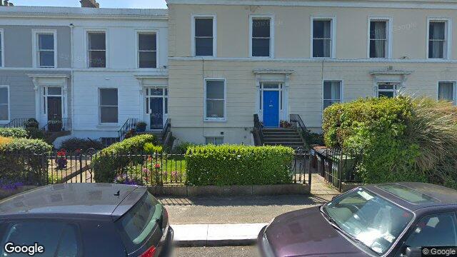 Street view of 13 Idrone Terrace, Blackrock, Dublin