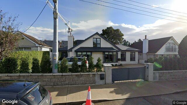 Street view of 5 Cherrhgarth, Mount Merrion, Dublin