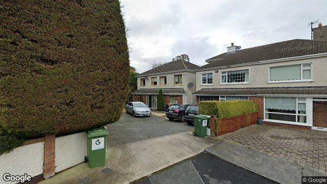 Street view of 10B Sycamore Close, Dublin 18