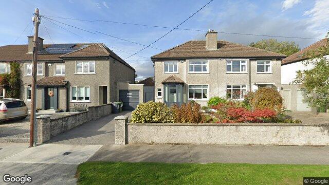 Street view of 39 Thornhill Road, Mount Merrion, Dublin