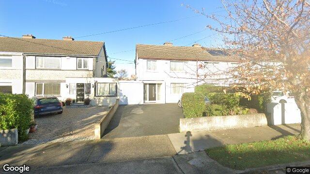Street view of 87 Granitefield, Dublin