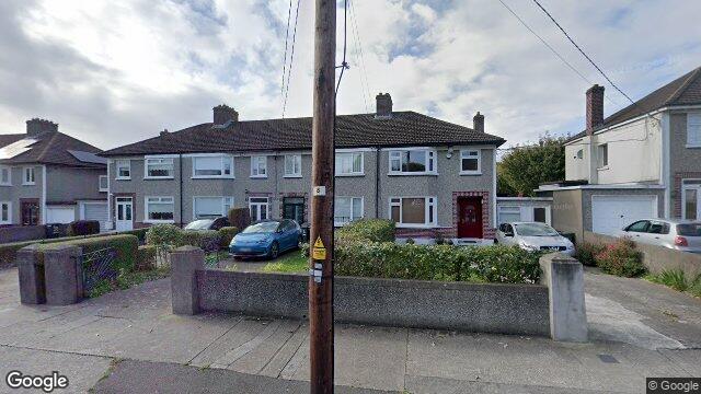 Street view of 57 Rosemount Avenue, Dublin 5